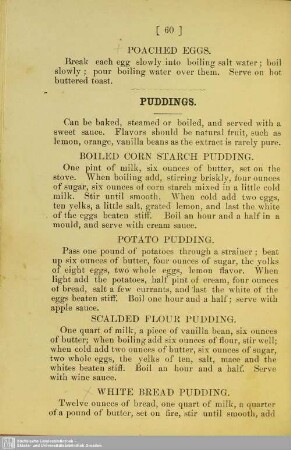 Puddings