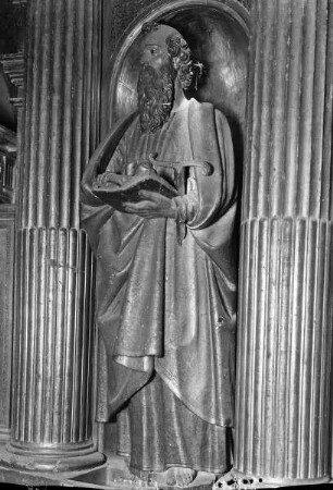 Hochaltar, Detail: Apostel Petrus