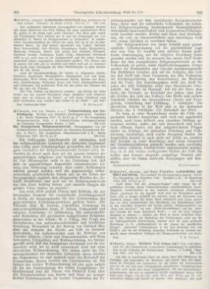 331-332 [Rezension] Volkserziehung und Verkündigung