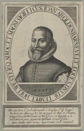 Bildnis des Ioan ab Oldenbarnevelt