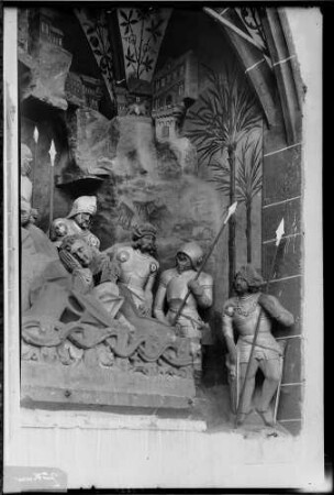 Zeutern Katholische Pfarrkirche Sankt Martin Südseite Ölberg (um 1520)