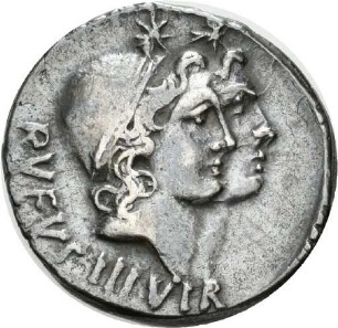 Denar des Mn. Cordius Rufus mit Darstellung der Venus