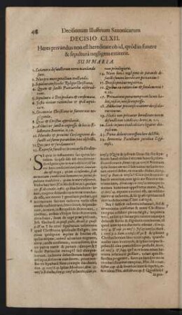 Decisio CLXII.