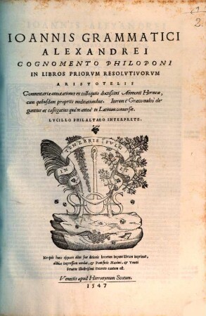 In libros priorum Resolutivorum Aristotelis annotationes