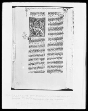 Heisterbacher Bibel — Berufung des Propheten Ezechiel, Folio 339verso