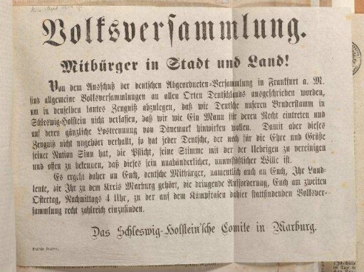 Volksversammlung.