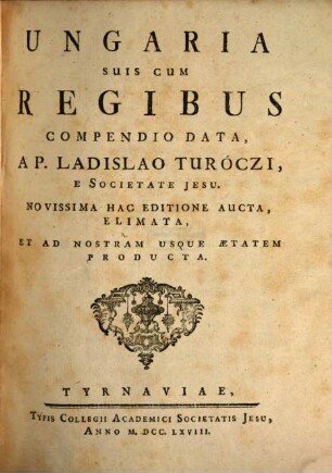 Ungaria suis cum regibus