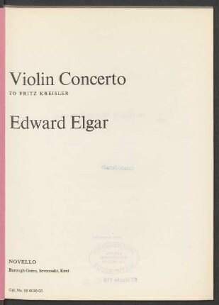Violin Concerto