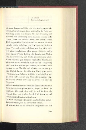 An Gleim Darmstadt, den 24. Juni 1776