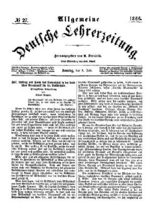 Ziel, Umfang und Form des Unterrichts in der deutschen Grammatik für die Volksschule