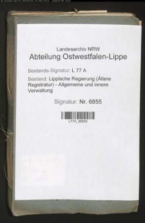 Zollwesen (Generalia) - Zollverein