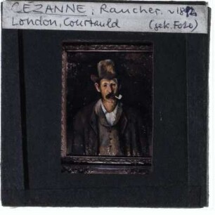 Cézanne, Mann mit Pfeife