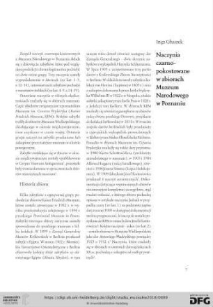 23: Naczynia czarnopokostowane w zbiorach Muzeum Narodowego w Poznaniu