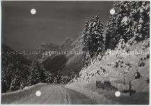 Winterlandschaft, Alpen