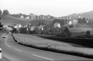 Scheidegg: Deutsche Alpenstraße mit Scheidegg