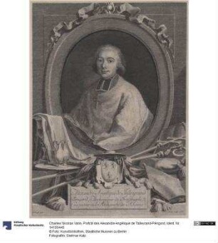 Porträt des Alexandre Angélique de Talleyrand-Périgord
