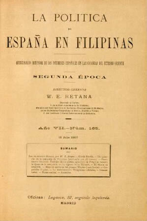 Núm. 165. 15 Julio 1897