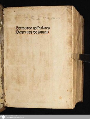 [3]: Sermones epistolae Bertrandi de sanctis