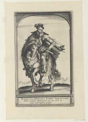 Bildnis des Robertus Dudleus