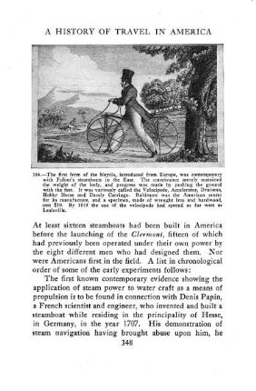 105. A Hudson River passenger barge of 1825. - 8vo. Lith. Amer. c. 1825