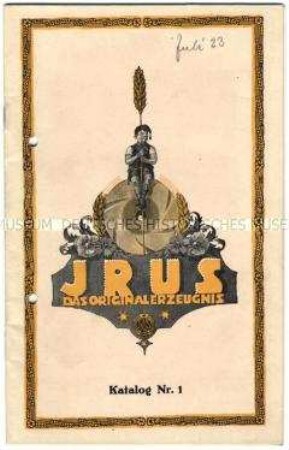 Katalog über landwirtschaftliche Maschinen