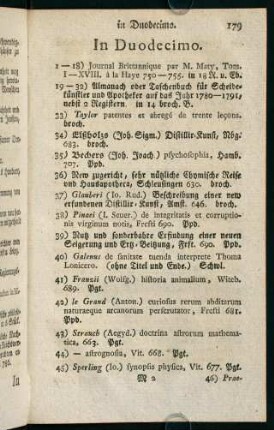 179-185, In Duodecimo.
