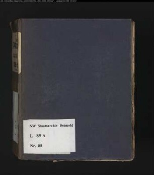 Gogerichtsregister Vogtei Detmold