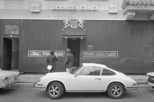 Inbetriebnahme des erweiterten Tanzlokals Scotch-Club beim Mühlburger Tor