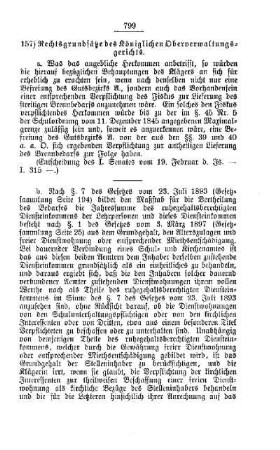 Rechtsgrundsätze des Königlichen Oberverwaltungsgerichts : [G. Oeffentliches Volksschulwesen]