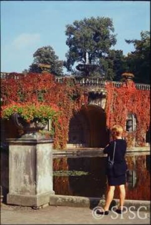 Potsdam, Park Sanssouci, Umgebung Orangerie.
