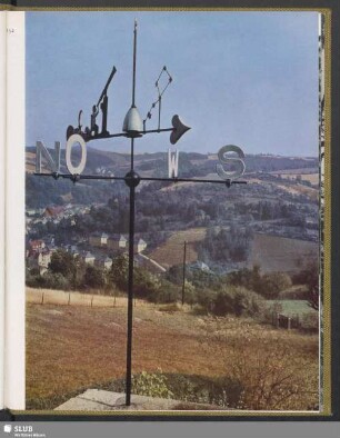 Windrose auf der Volkssternwarte Glashütte