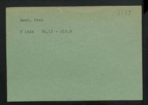 Hamm, Paul