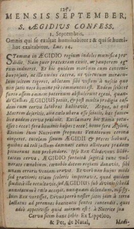Mensis Septembris.