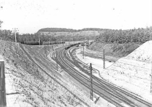 Maulbronn West Maulbronner Tunnel Umgehungsstrecke Schienenbus Baureihe 795