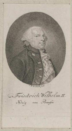 Bildnis des Königs Friedrich Wilhelm II. von Preussen