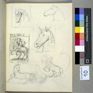 Studien zum Exlibris Zersch mit heiligem Georg