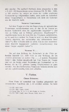 V. Flotten