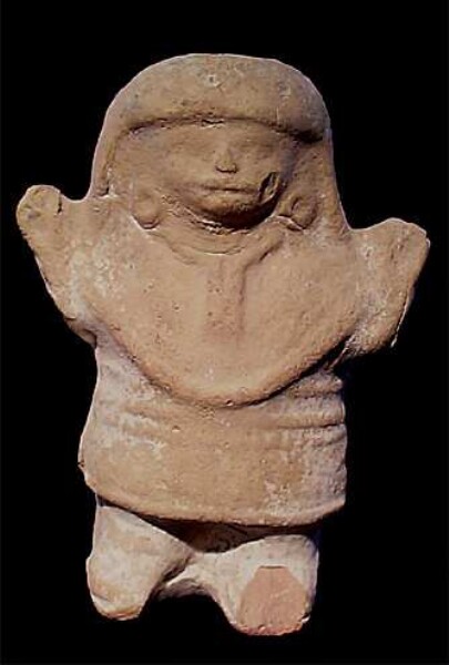 Figurine en argile