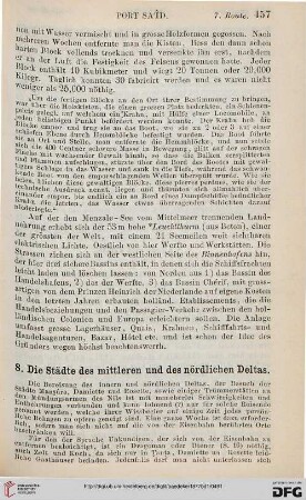 8: Die Staedte des mittleren und des noerdlichen Deltas