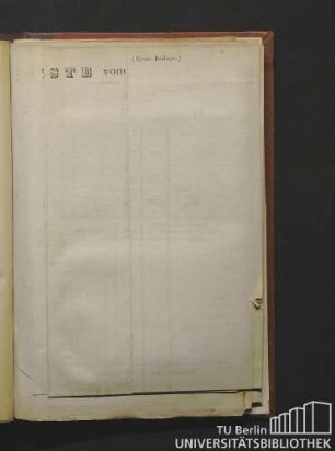 Tages-Liste vom 29sten März 1825 über alle vorgefallenen Arbeiten bei der Coupirung des im Stördeiche entstandenen Ebbe und Fluth haltenden Grundbruchs.