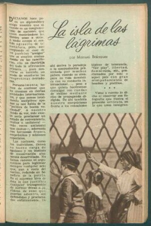 La isla de las lágrimas