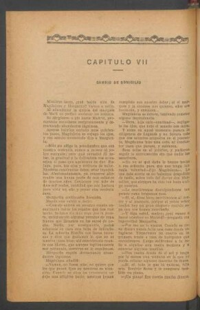 Capítulo VII - Cambio de domicilio