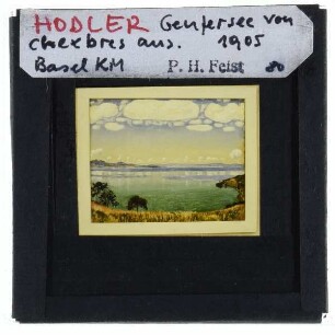 Hodler, Der Genfer See von Chexbres aus (Basel KM 290)