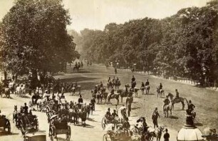 London. Flaniermeile der Londoner Upper Class