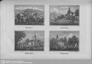Carlsdorf, Petersberg, Rattelsdorf, Tüntschütz