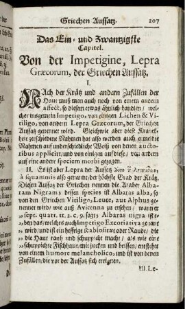 Das Ein- und Zwantzigste Capitel. - Das Fünff- und Zwantzigste Capitel.