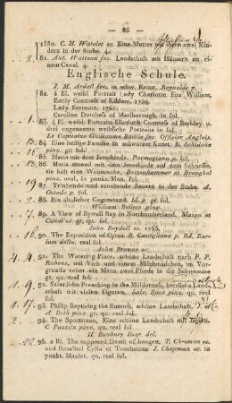 Englische Schule.