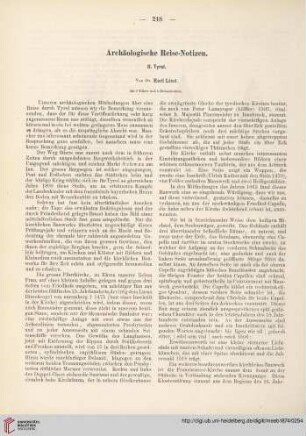 19: Archäologische Reise-Notizen, [3]