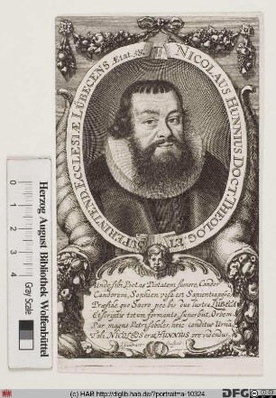 Bildnis Nicolaus Hunnius