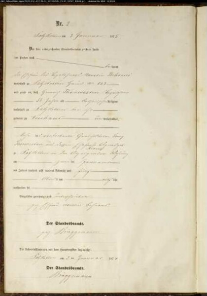 Sterberegister Standesamt Salzkotten